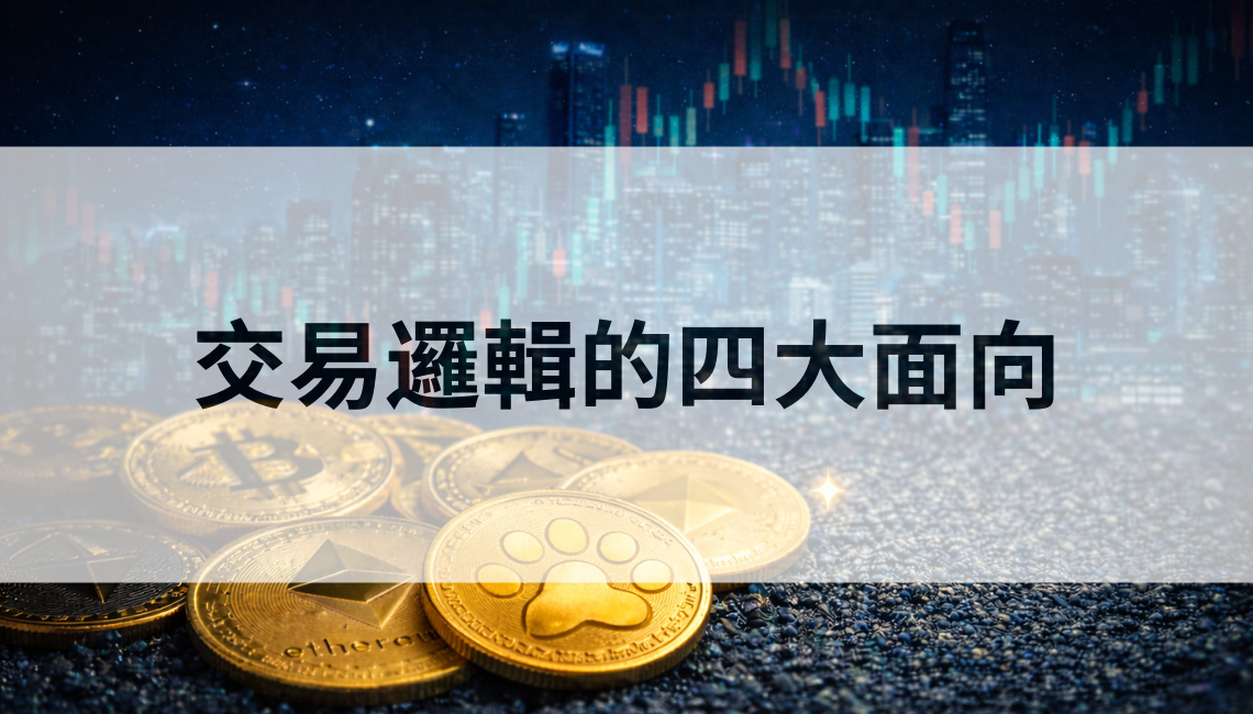 交易邏輯的四大面向：基本面、籌碼面、技術面、市場面怎麼一起用