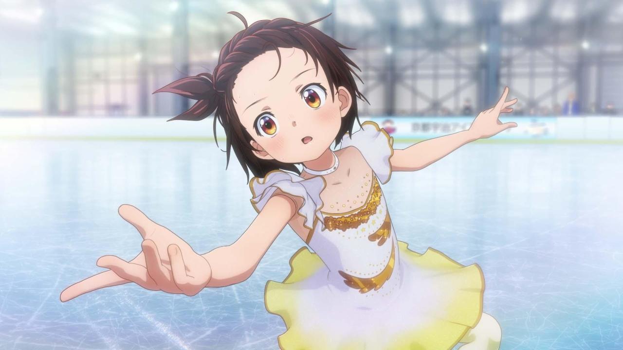 花式滑冰動畫場景